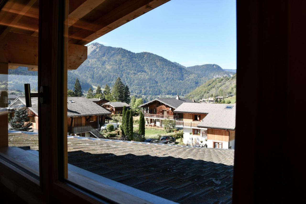 Roof Top Moutain View Direct Access Morzine Avoriaz Montriond Esterno foto