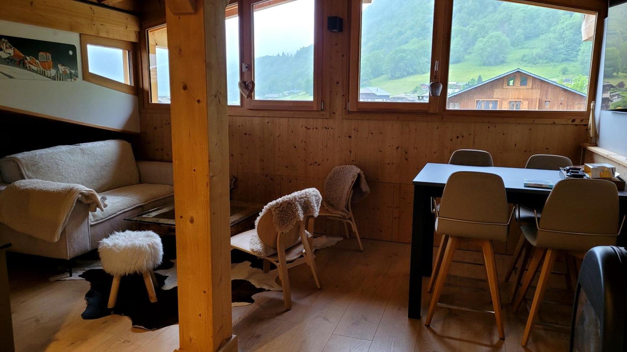Roof Top Moutain View Direct Access Morzine Avoriaz Montriond Esterno foto